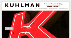 Desktop Screenshot of kuhlmanseattle.com